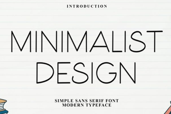 Minimalist Design Fonts for Clean Modern Projects