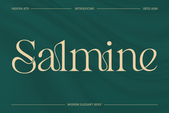 Salmine Font: Elegant Typography for Creative Projects